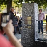 Des mémoriaux sont érigés dans certains cantons en mémoire des victimes, comme ici à St-Gall, en 2019